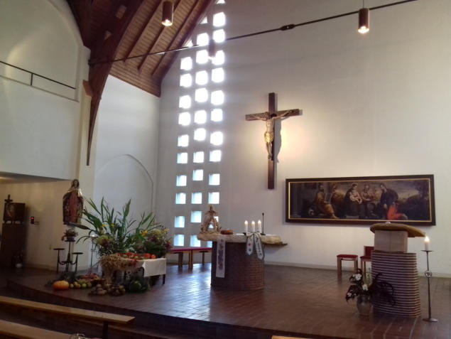 Altar zu Ernetdank in Mittweida