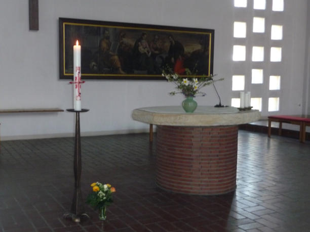 Altar zu Ostern in Mittweida